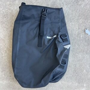 BiKASE Reggie Dry Bag Panniers Waterproof Gray Black